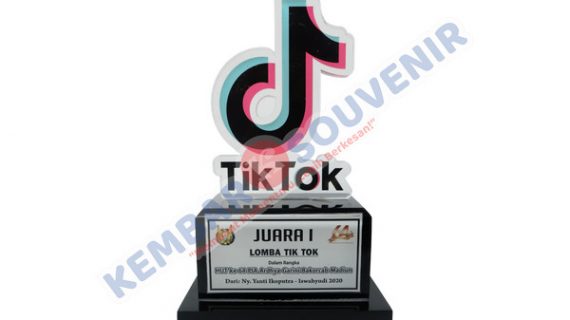 Contoh Plakat Acrylic PT BANK IBK INDONESIA Tbk