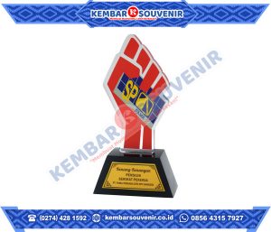 Model Piala Akrilik PT BANK SHINHAN INDONESIA